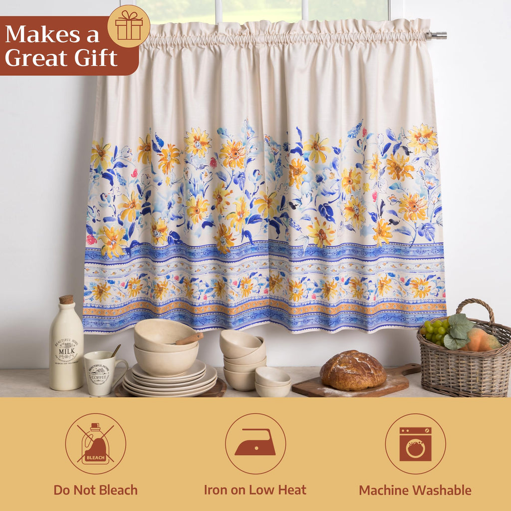 Girassol Kitchen Curtains