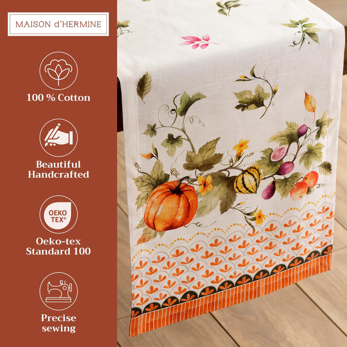 Pumpkin Garden Table Runners