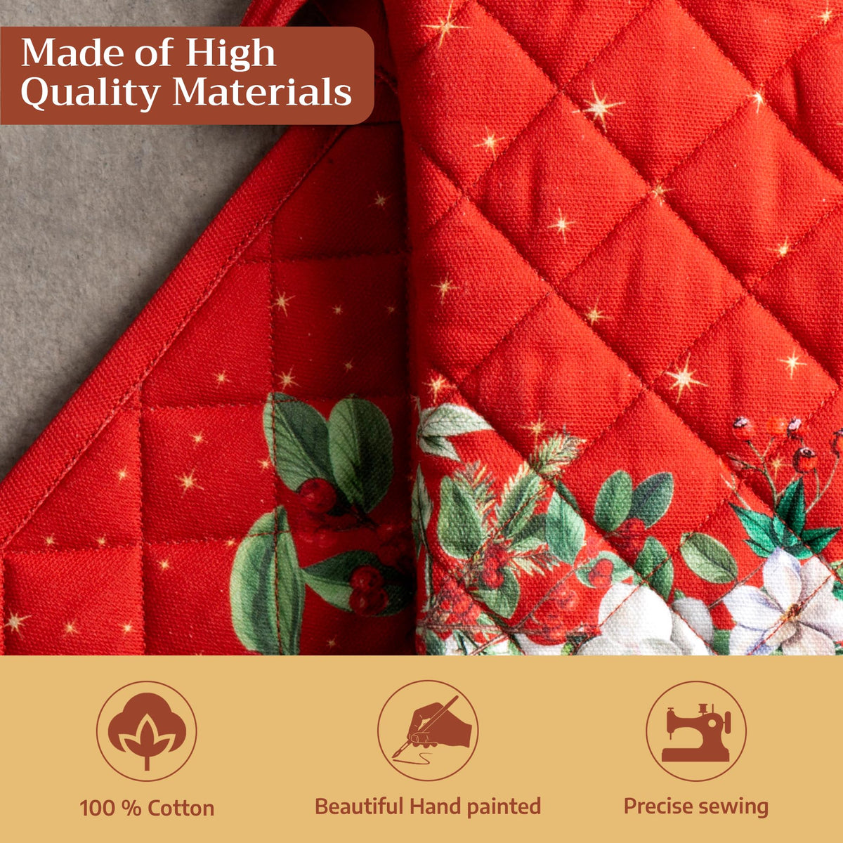 Noel Oven Mitts + Pot Holders