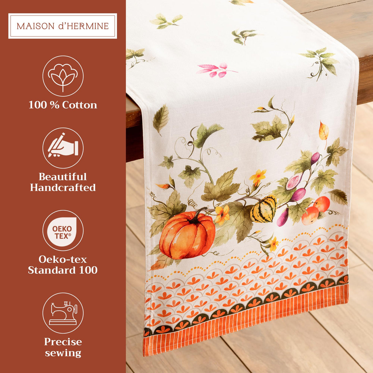 Pumpkin Garden Table Runners
