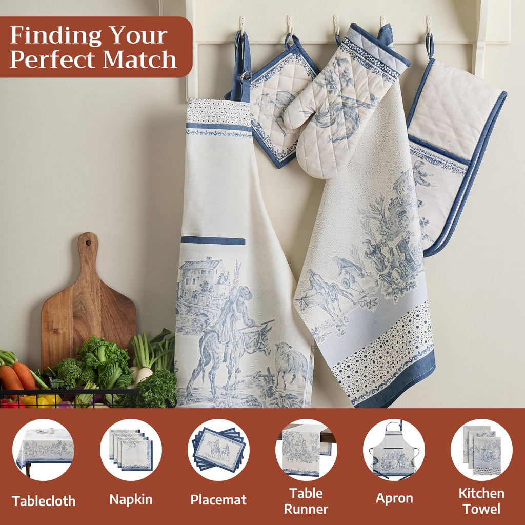 The Miller Double Oven Mitts