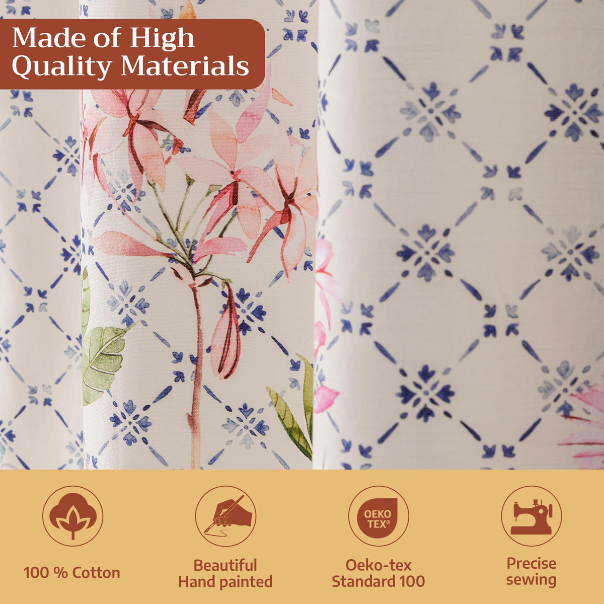 Faience Shower Curtains