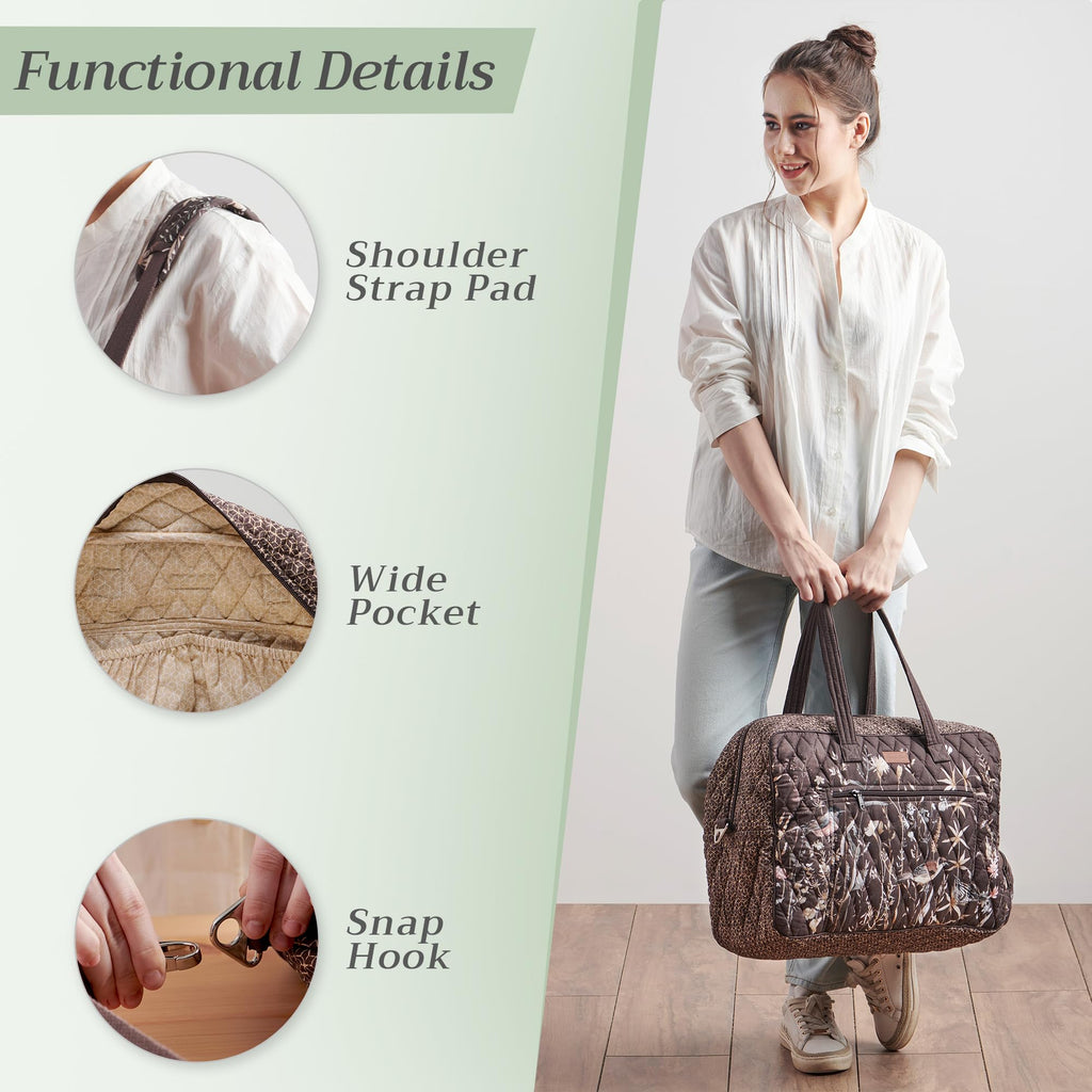 Meadow Florals Weekend Bags