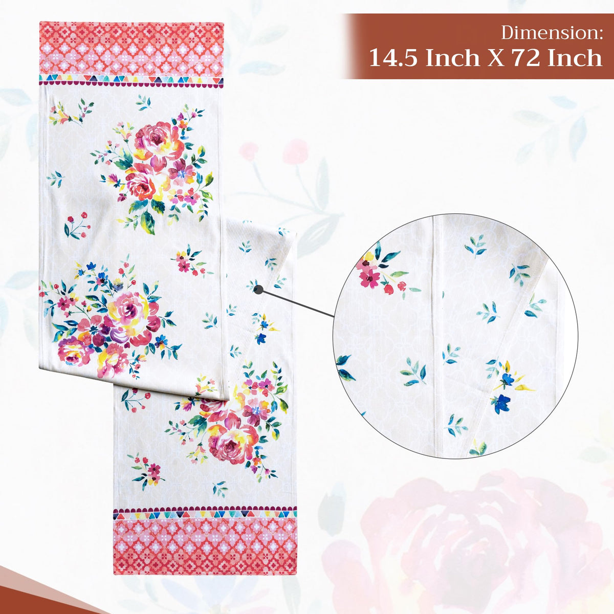 Rose Garden Table Runners