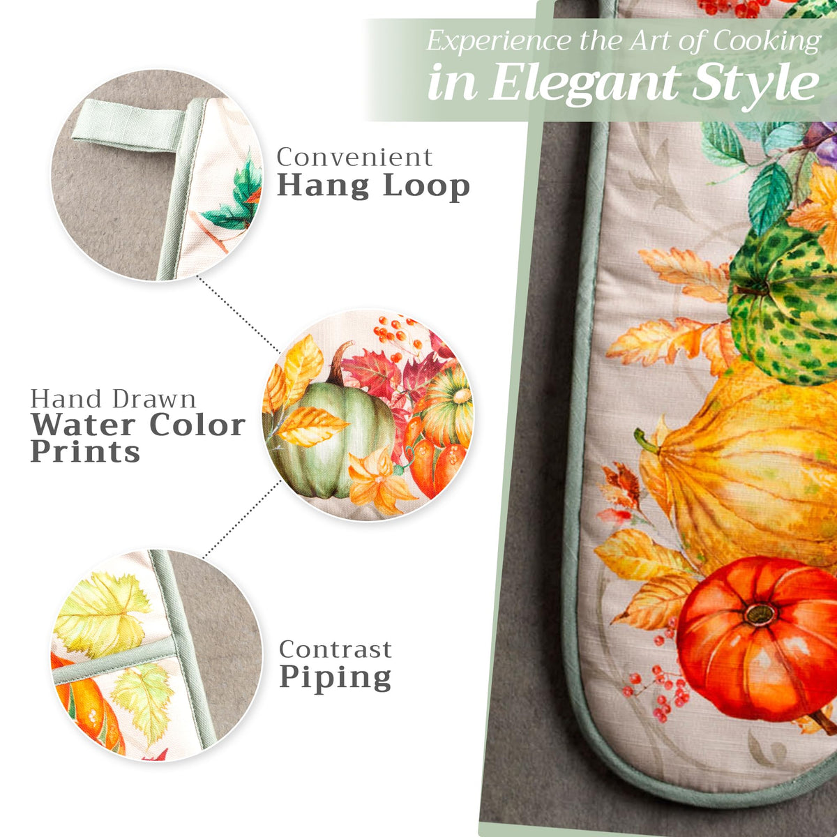 Lumina Double Oven Mitts