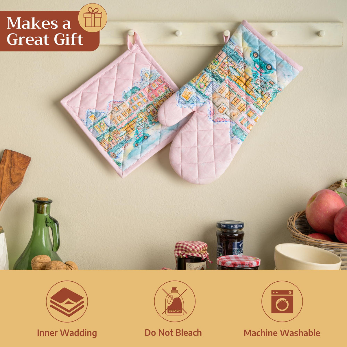 Christmas Market Pot Holders