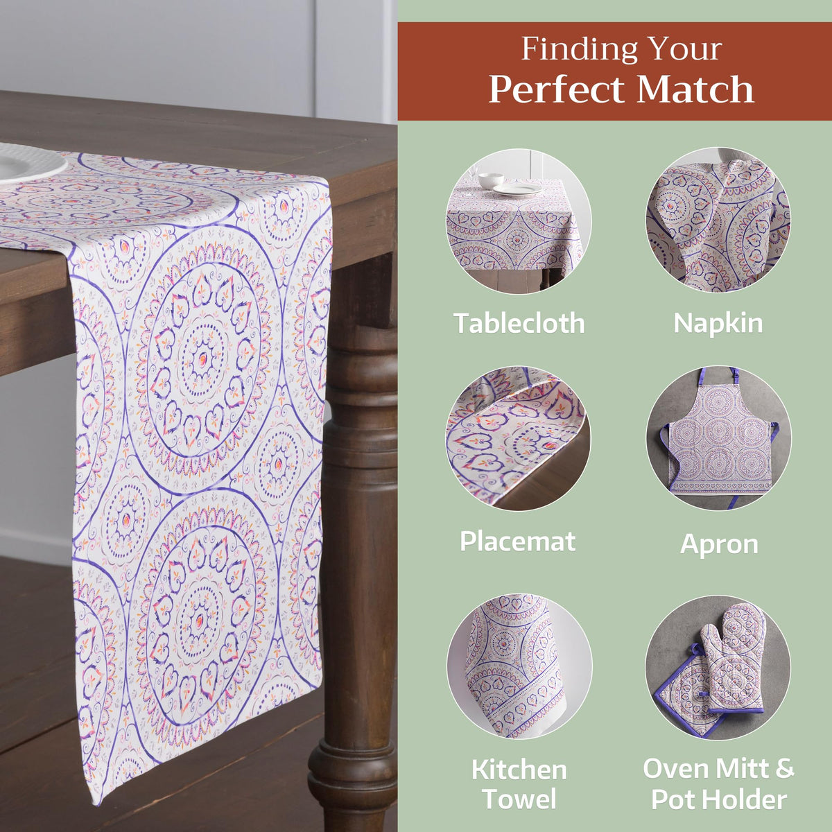 Mandala Table Runners