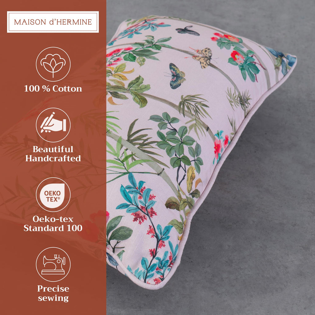 Canne Throw Pillow Covers