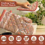 Kashmir Paisley Pot Holders