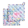 Sweet Rose Lavender Pot Holders