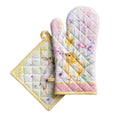 Easter Zest Oven Mitts + Pot Holders