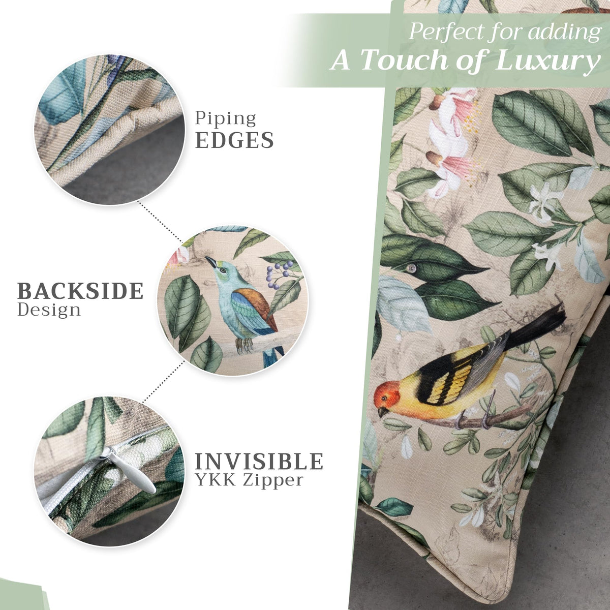 Solstice Throw Pillow Covers