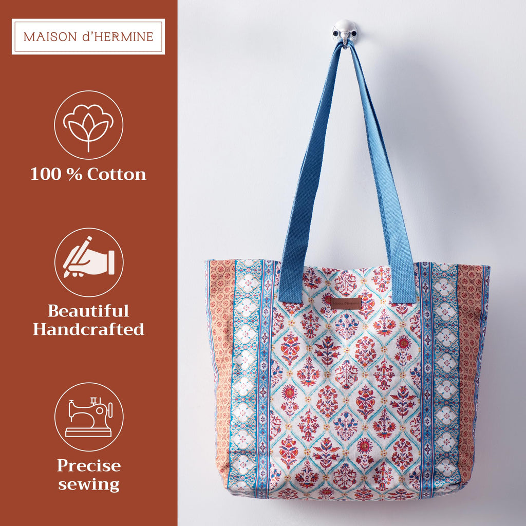 Romane Canvas Tote Bags