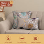 Clematis Throw Pillow Covers