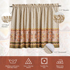 Damask Kitchen Curtains