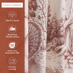 Holy Jouy Kitchen Curtains