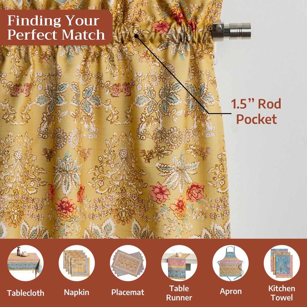 Marquise Kitchen Curtains