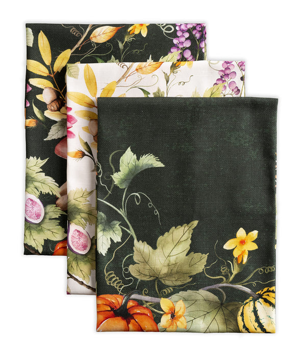 Pumpkin Garden Kitchen Towels