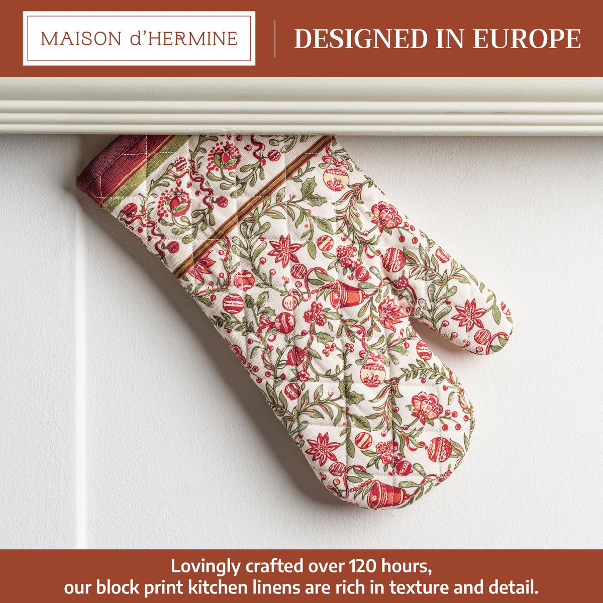 Reveillon Au Jardin Oven Mitts