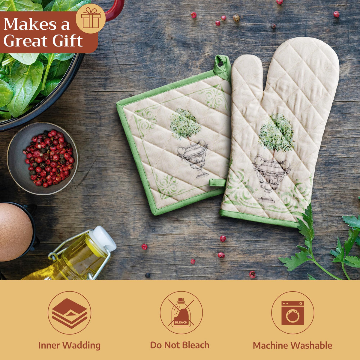 Jardin Du Roy Oven Mitts