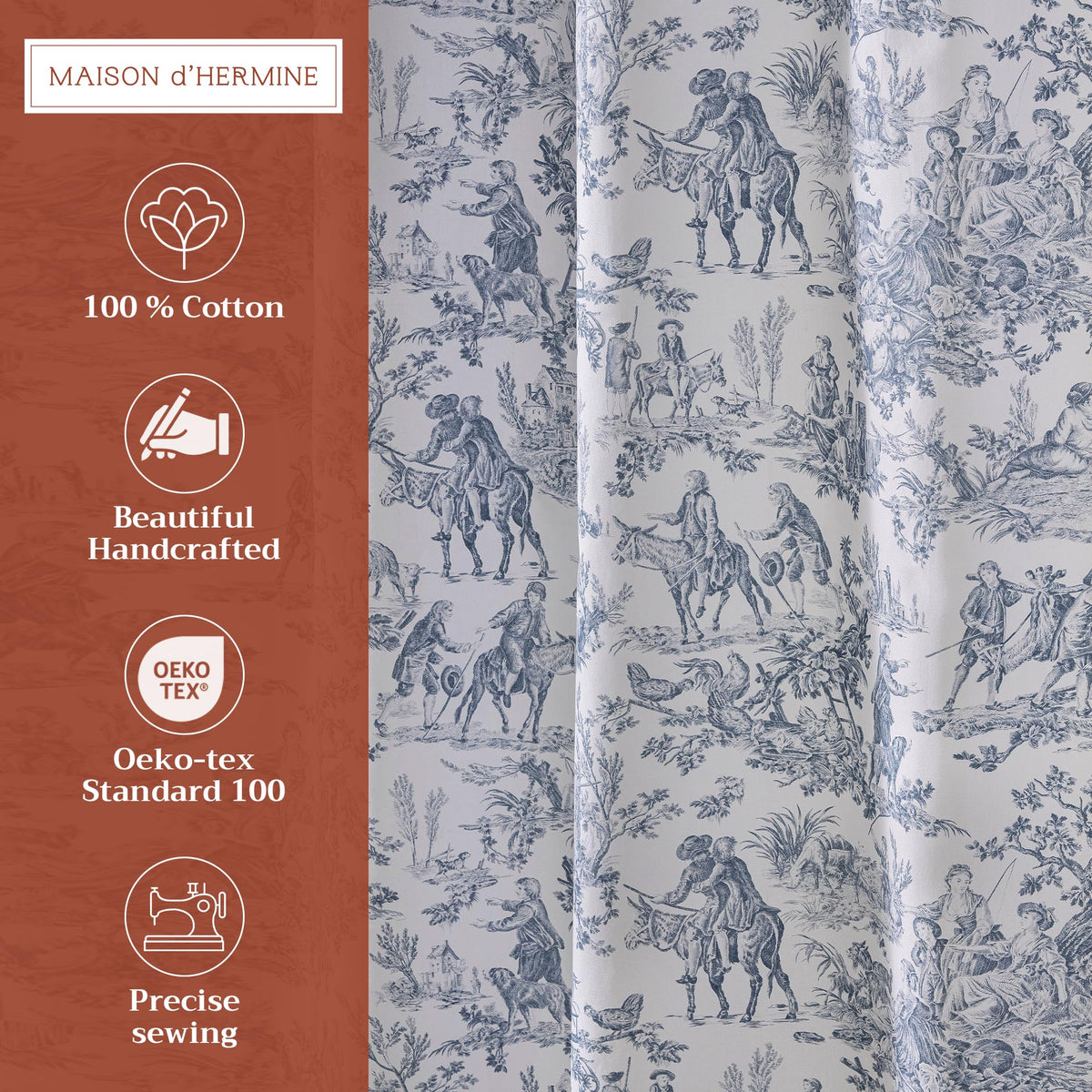 The Miller Shower Curtains