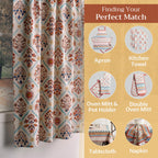 Romane Kitchen Curtains