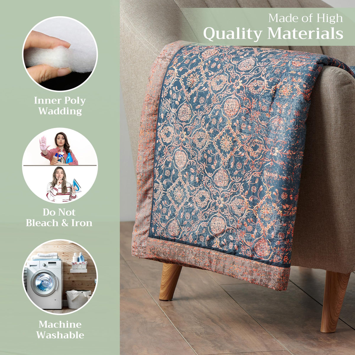 Imperfection Throw Blankets