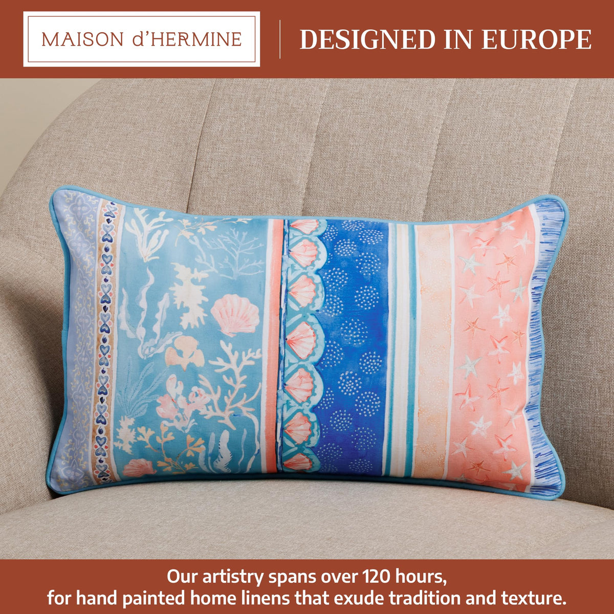 Sealife Throw Pillow Covers