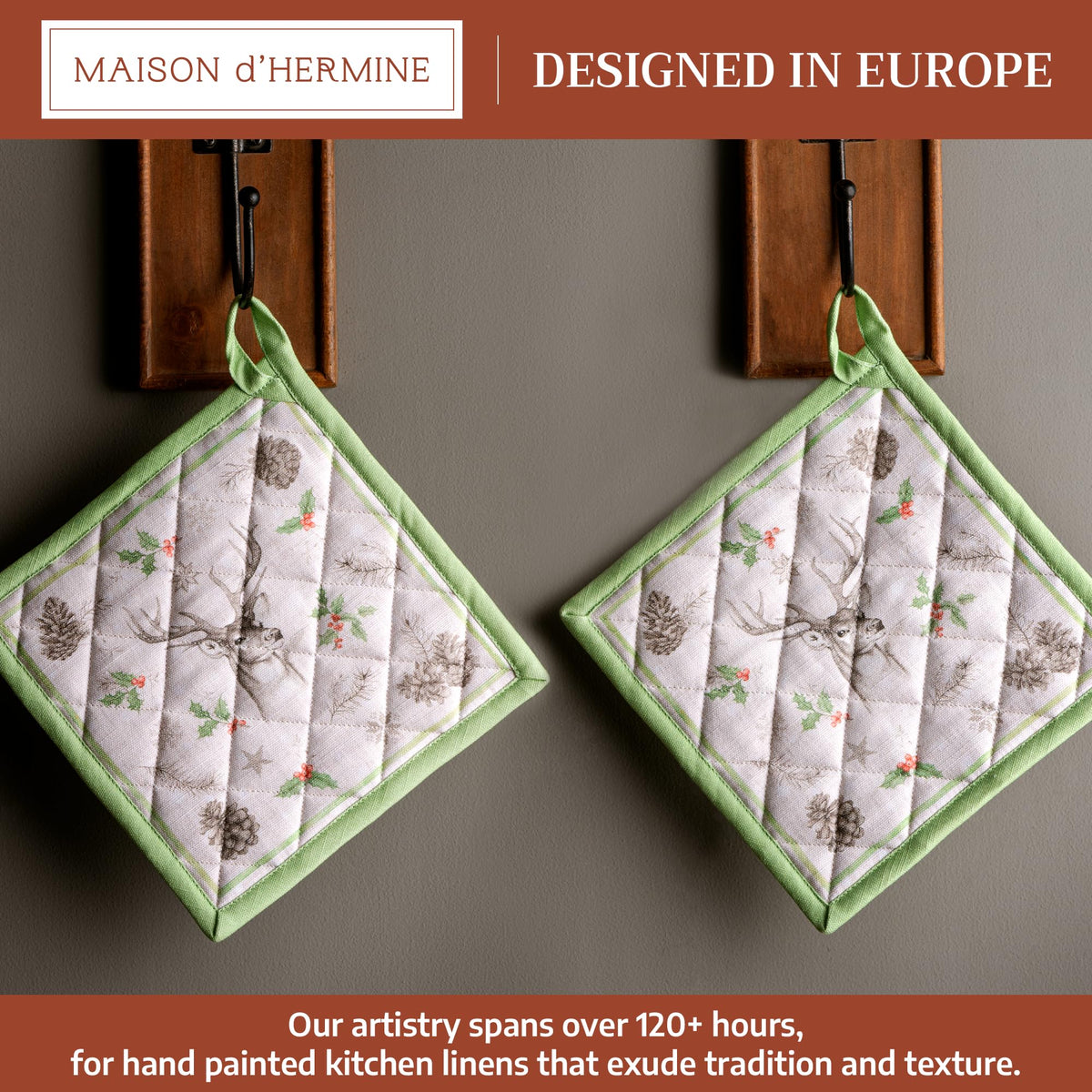 Christmas Dew Pot Holders