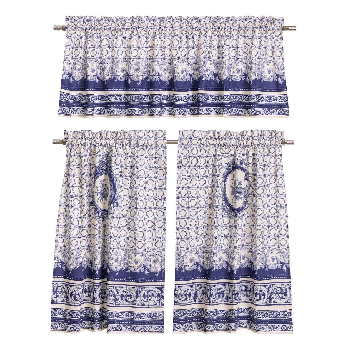Prusse Kitchen Curtains