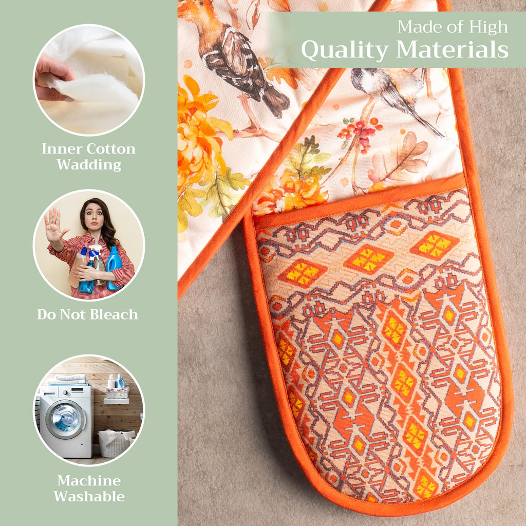 Kelim Double Oven Mitts