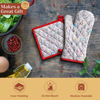 Fairy Christmas Oven Mitts + Pot Holders