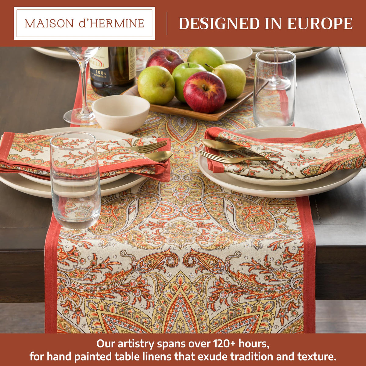 Kashmir Paisley Table Runners