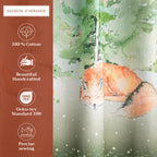 Winter Mornings Kitchen Curtains