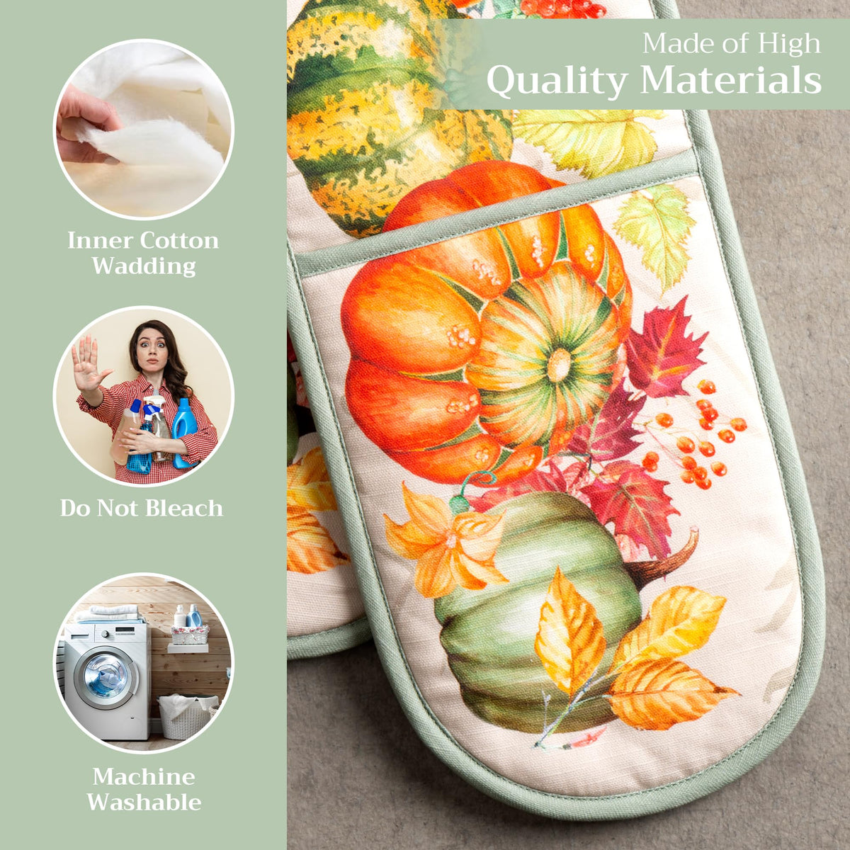 Lumina Double Oven Mitts