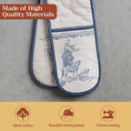 The Miller Double Oven Mitts
