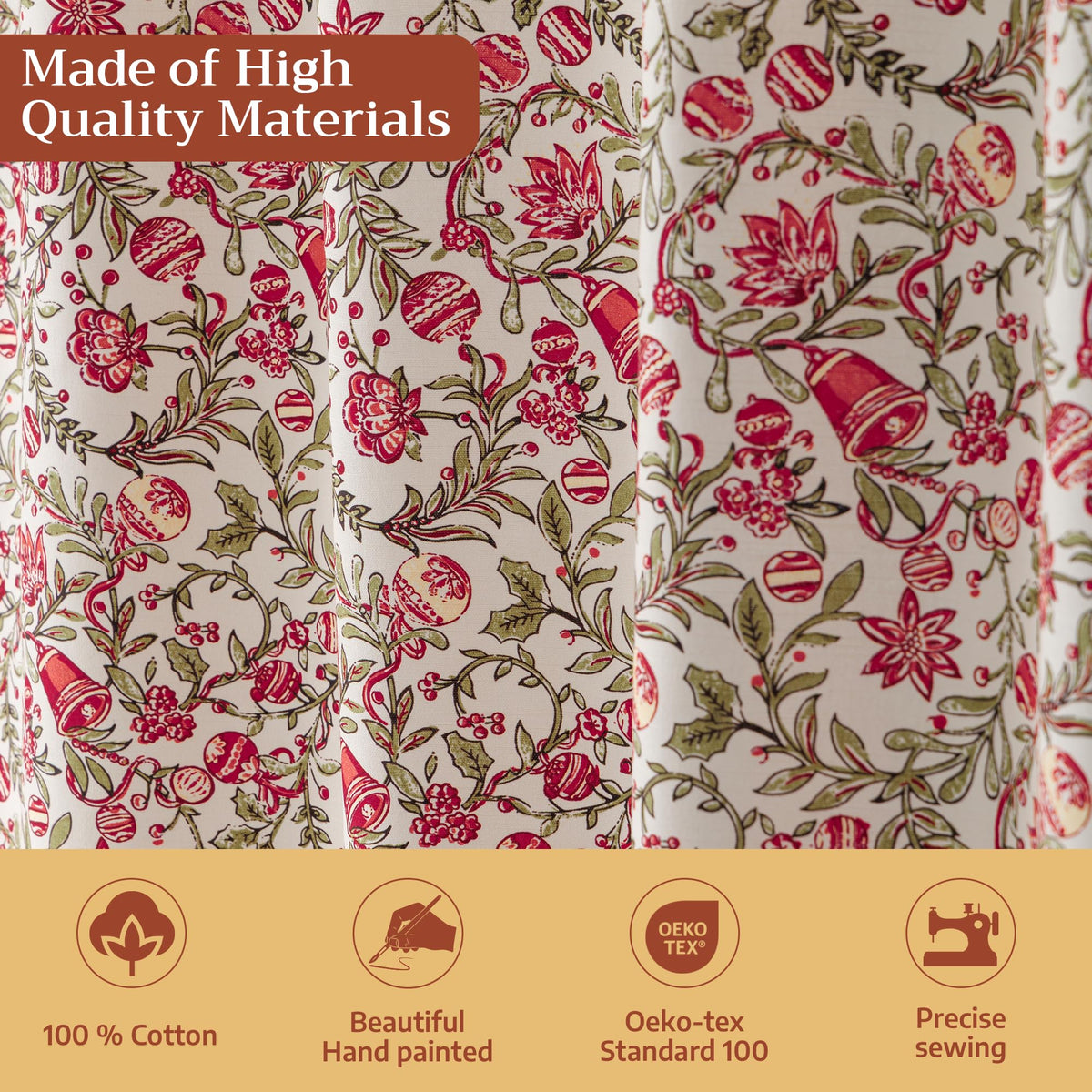 Reveillon au Jardin Shower Curtains