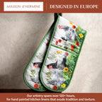 Basse Cour Double Oven Mitts