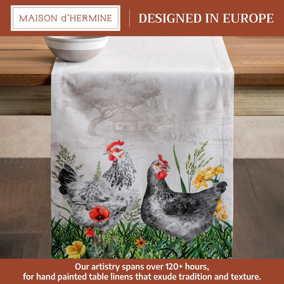 Basse Cour Table Runners