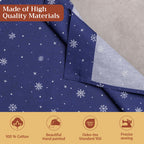 Christmas Market Kitchen Curtains
