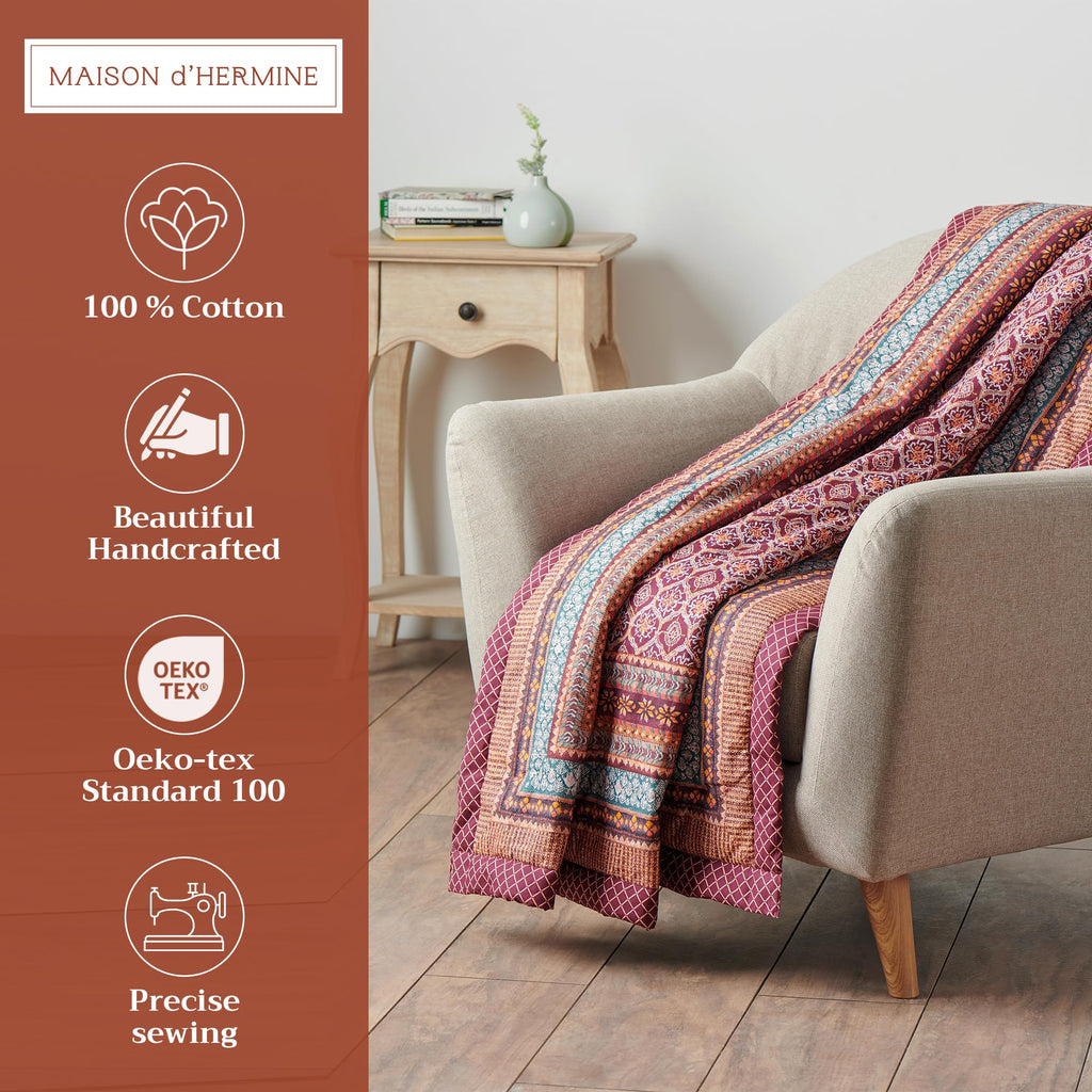 Fair Isle Throw Blankets