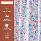 Indian Floral Shower Curtains