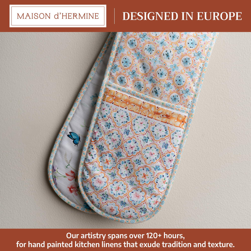 Summer Whisper Double Oven Mitts