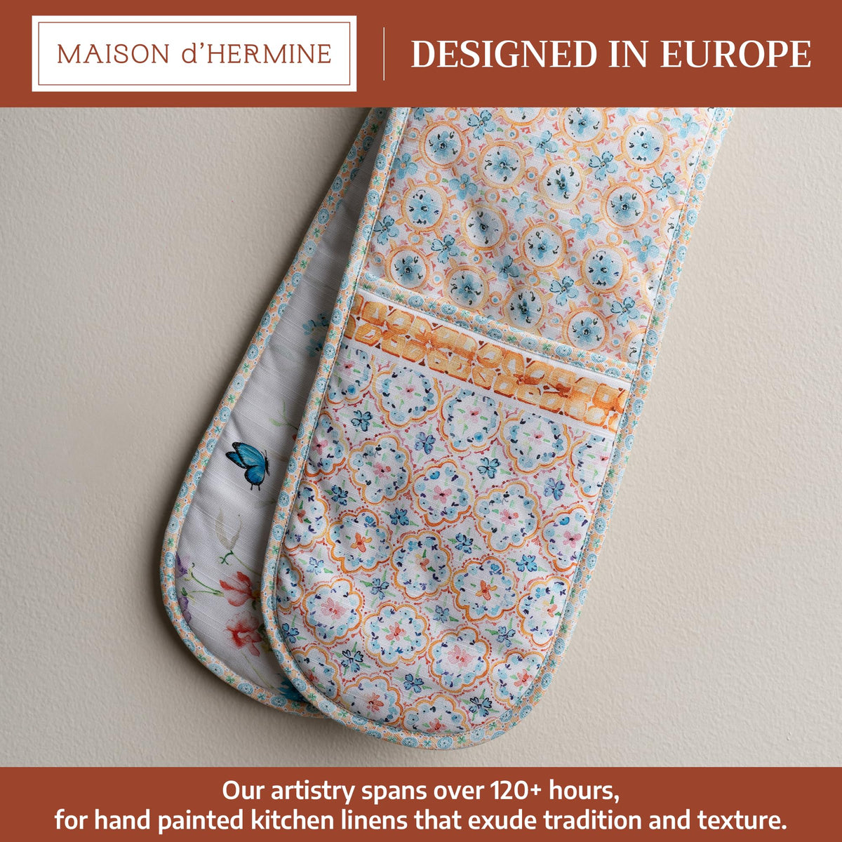 Summer Whisper Double Oven Mitts