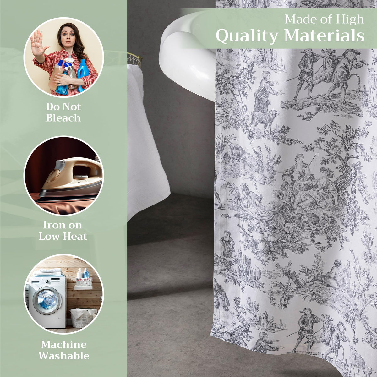 The Miller Shower Curtains