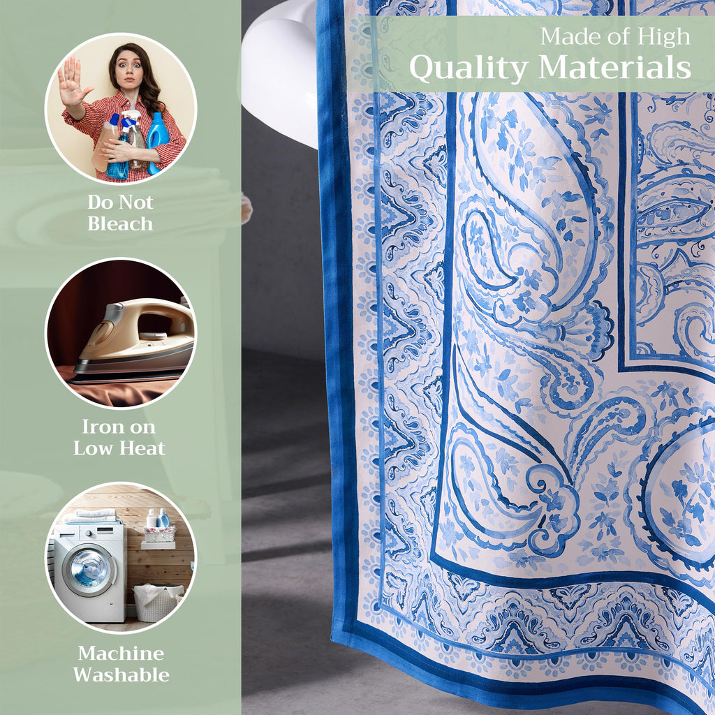 Palatial Paisley Shower Curtains