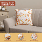 Oak Leaves Throw Pillow Covers