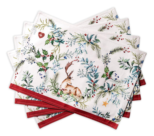 Holly Time Placemats