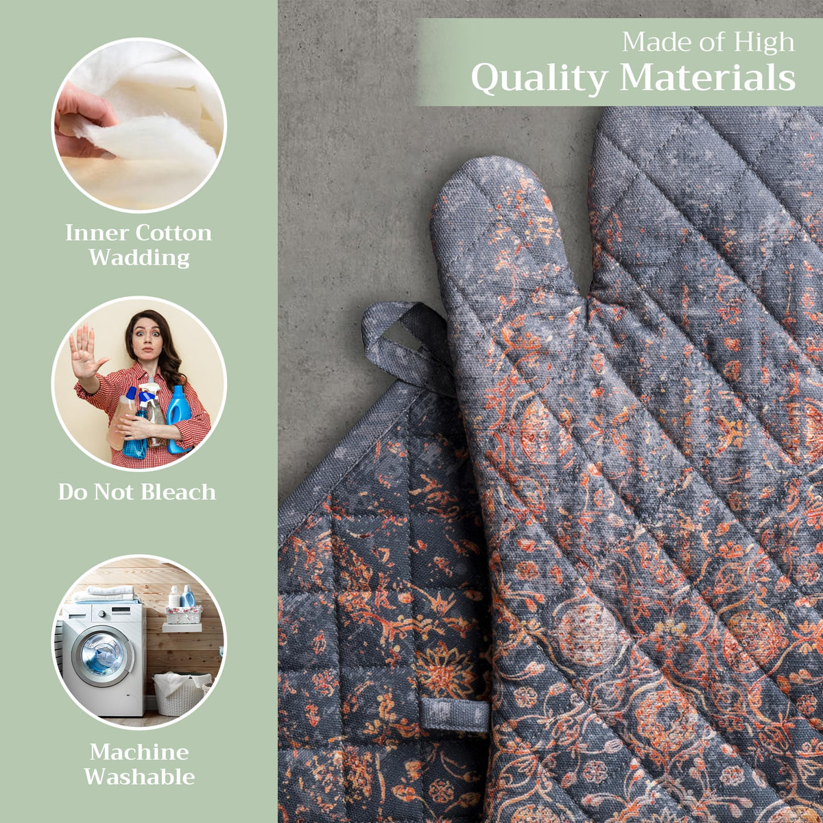 Imperfection Oven Mitts + Pot Holders