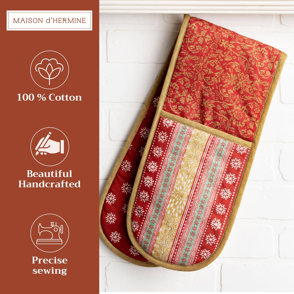 Sofia Double Oven Mitts